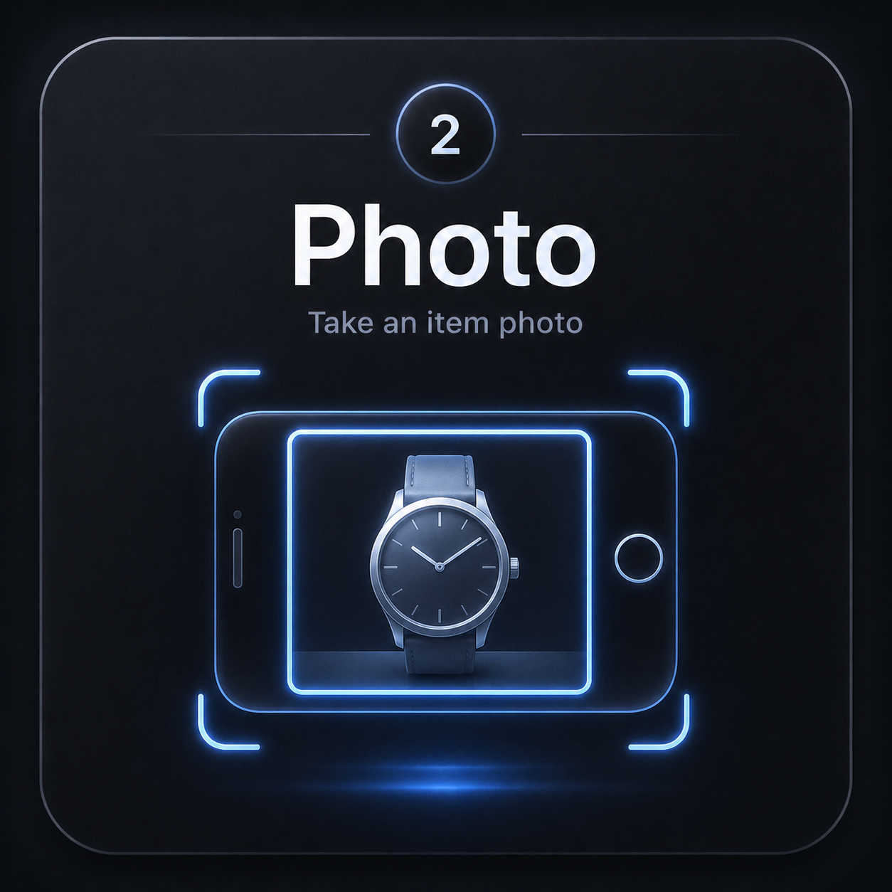 Photo step: adding an item photo in MyQuotaRoom